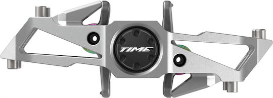 Time Fahrradpedale Clipless Silber