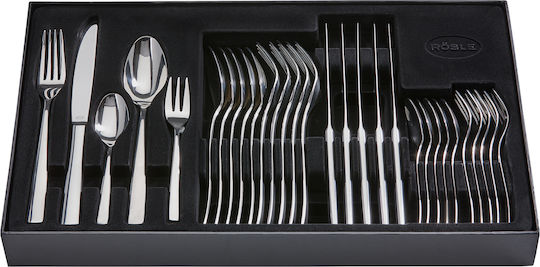 Rosle Cutlery Set Stainless Gray 30pcs