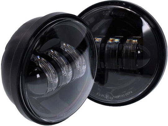 Προβολάκια Led Ομίχλης Σετ Harley-davidson Bright Led Spotlamp Passing Lamp Unit Set 998297