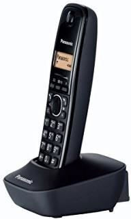 Panasonic KX-TG1611FRH Ασύρματο Τηλέφωνο Μαύρο
