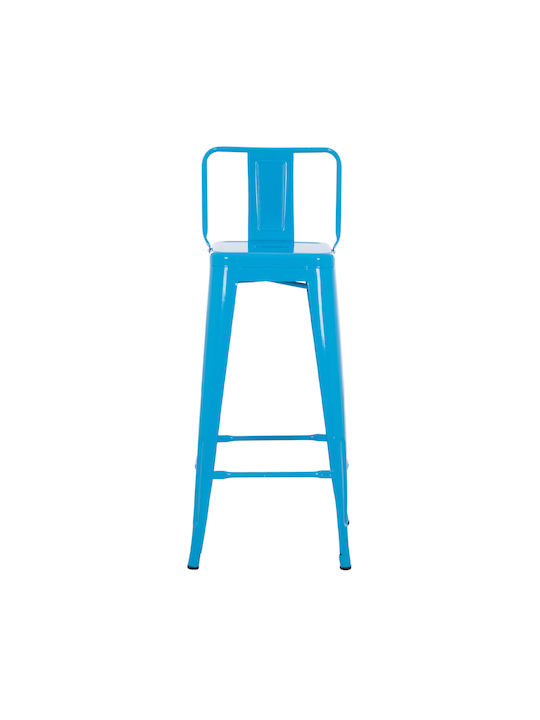 Stool for Bar Outdoor Melita-pro Blue 42x42x100cm