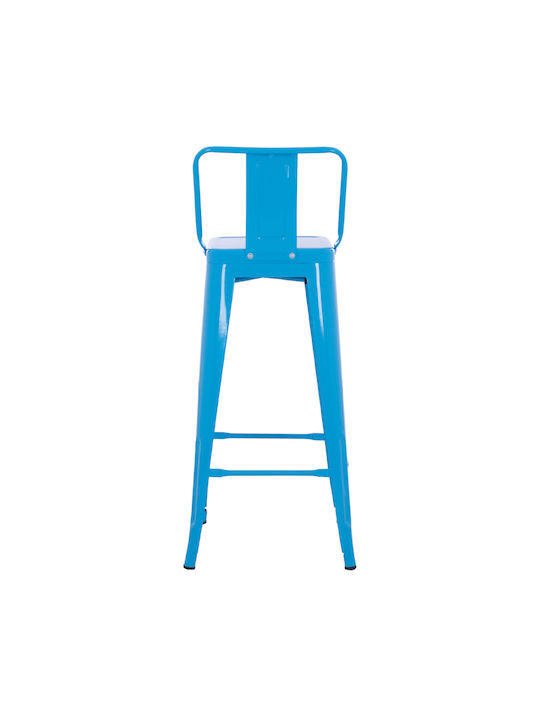 Stool for Bar Outdoor Melita-pro Blue 42x42x100cm