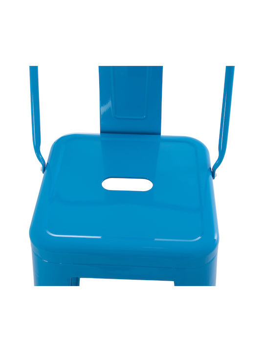 Stool for Bar Outdoor Melita-pro Blue 42x42x100cm