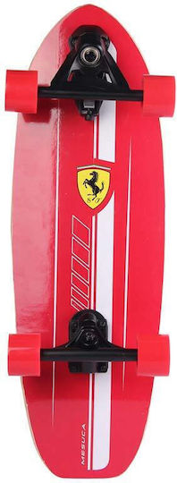 Mesuca Complete Longboard Red