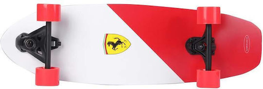 Mesuca Komplett Longboard Rot