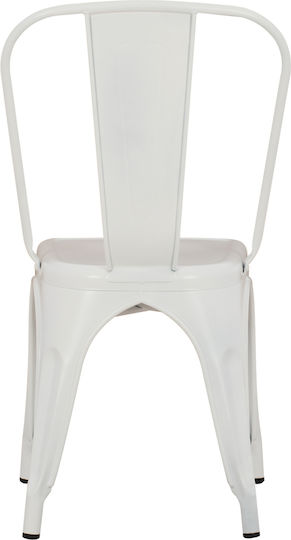 Melita-pro Scaune Sala de mese Matte White 1buc 44x47x84.5buc