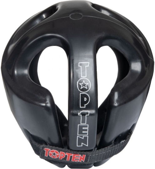 Sport Masters Adult Open Face Boxing Headgear Red