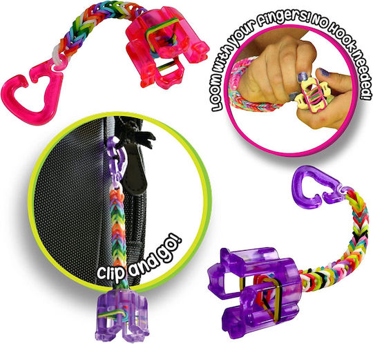 Rainbow Loom Rosa Haargummis Für Kinder Ab 3 Jahren