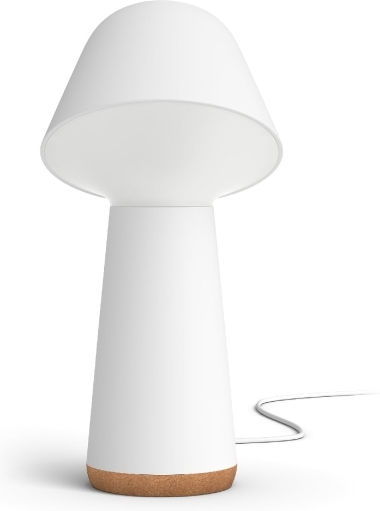 Philips Table Lamp LED with White Shade and Base
