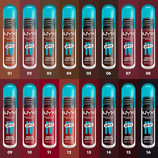 NYX Professional Makeup Lip IV Liquid Lip Stain 12 Burst That Tang! 5ml