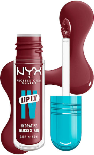 Nyx Professional Makeup Lip IV Lipgloss 08 Drippin’ In Rose Feuchtigkeitsspendend 5ml