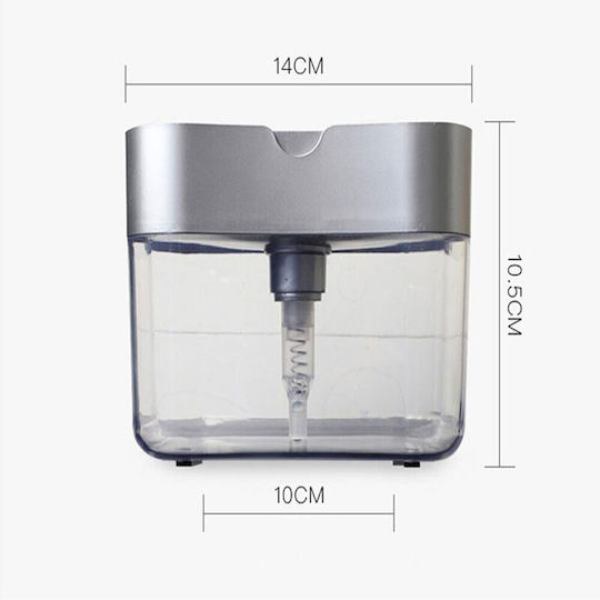 Dispenser Κουζίνας Πλαστικό με Θήκη για Σφουγγάρι
