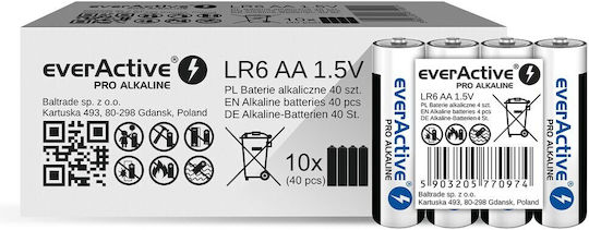 everActive Pro (tray) Baterii Alcaline AA 1.5V 4buc