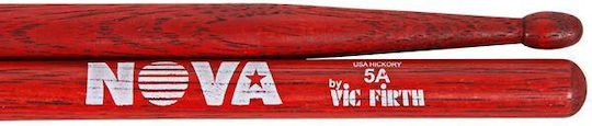 Vic Firth Hickory Mallets Nova 5A in Red Color