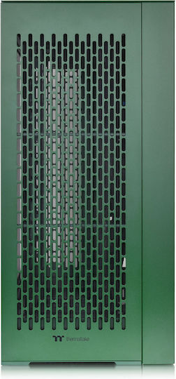 Thermaltake CTE E660 MX Gaming Midi-Turm Computergehäuse mit Seitenfenster Grün