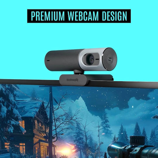 Streamplify Streamplify Уеб камера 4K Черен