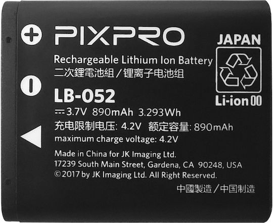 Kodak Kamera Batterie LB-052 Lithium-Ionen (Li-Ion)