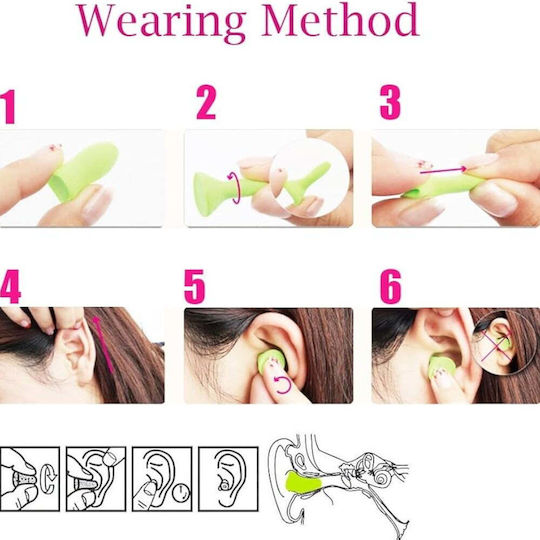 Earplugs 10pcs 5ΟΜΟ51