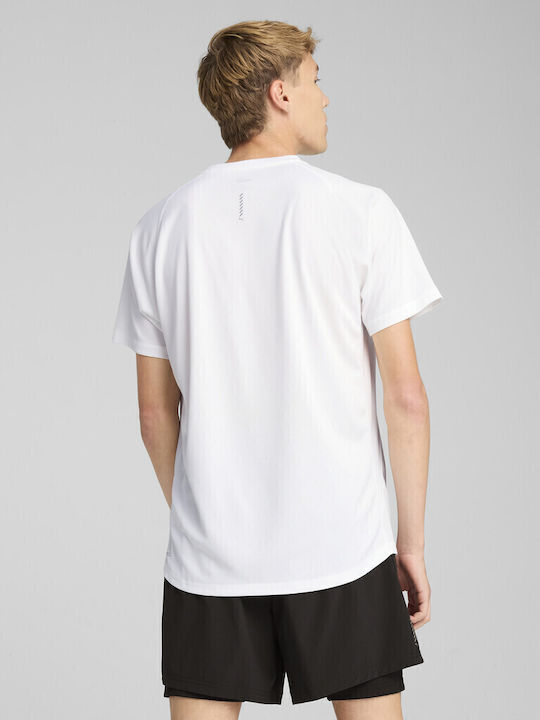 Run Velocity Athletic T-shirt White