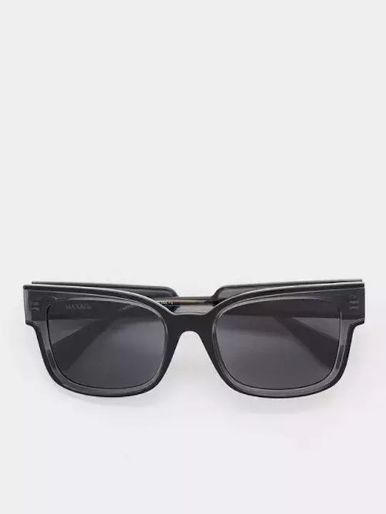 Max & Co Sonnenbrillen Schwarze mit Horn umrandetem Rahmen Max & Co Sonnenbrillen Schwarze mit Horn umrandetem Rahmen