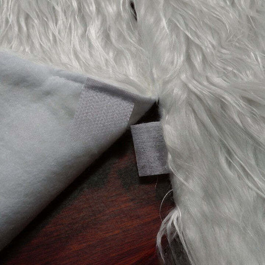 cu textură de blană Ø120cm.