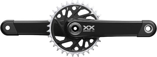 Δισκοβραχιονας Sram Xx Eagle Q174 Cl55 Dub Mtb Wide 175mm Black 2-guards 32t T-type