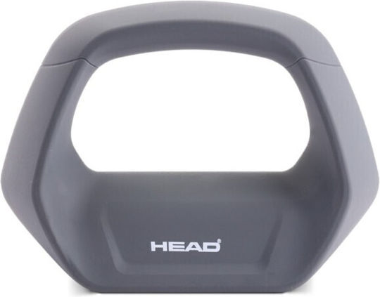 Head Silicone Kettlebell 2.5 Kg Grey Ha725a01