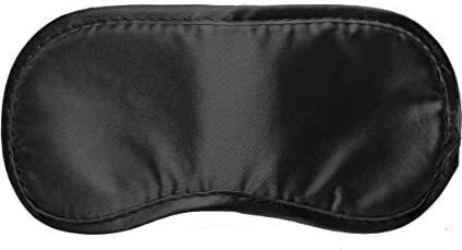 Naughty Toys BDSM Μάσκα Satin Eye Mask σε Μαύρο Χρώμα