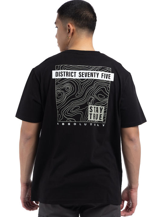 District75 T-shirt Black