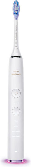Philips Sonicare DiamondClean Smart 9100 Electric Toothbrush with Pressure Sensor and Travel Case White
