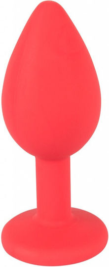 Naughty Toys Πρωκτική Σφήνα Small Κόκκινη