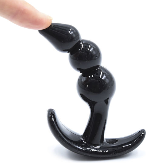 Naughty Toys Anal Plug Klein Schwarz 9cm
