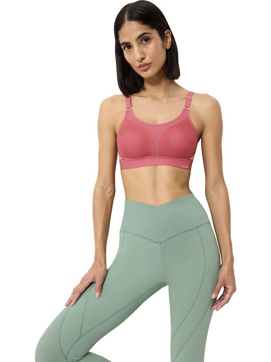 Triaction Extreme Lite N Ex Athletic Athletic Bra with Light Padding without Underwire Coral