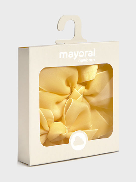 Mayoral Kids Headbands Sunflower Set with Bow Yellow