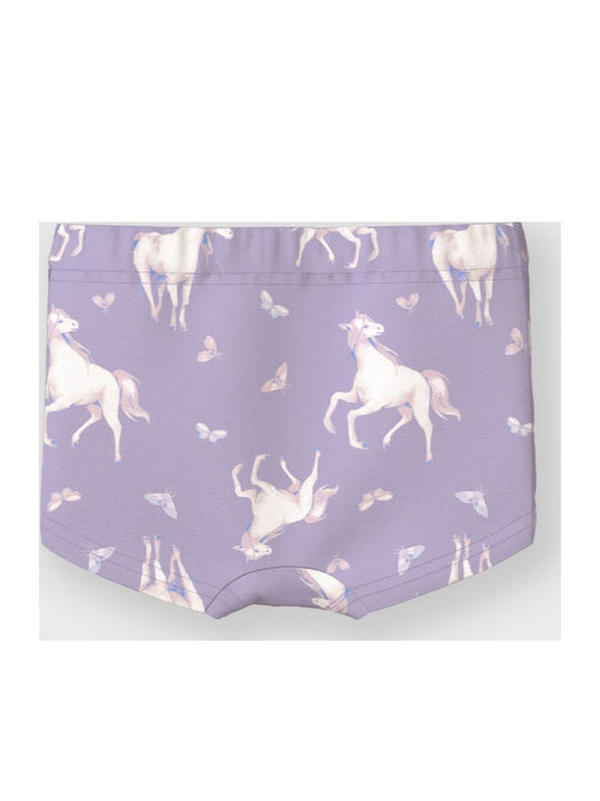 Name It Set of Kids' Briefs Lilac 3pcs