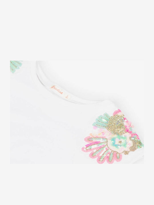 Kids Top Short-sleeved White