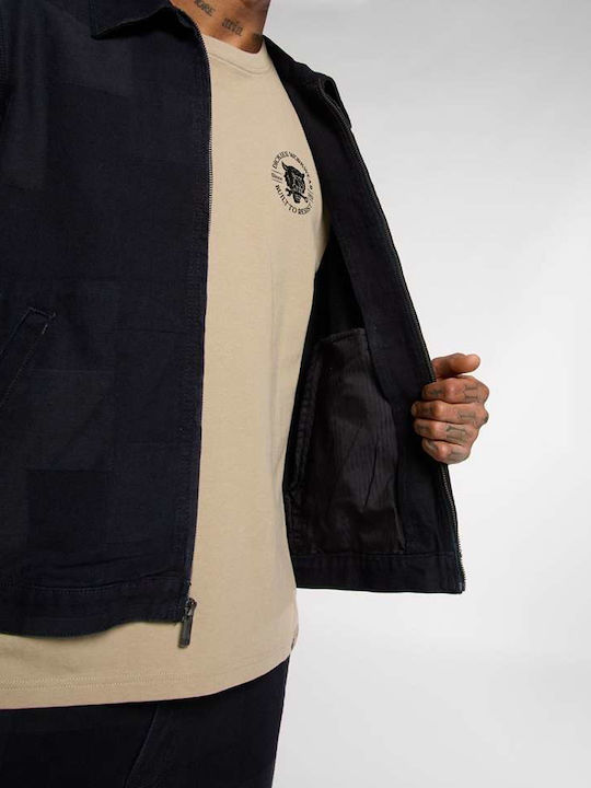 Eisenhower Jacke Blau
