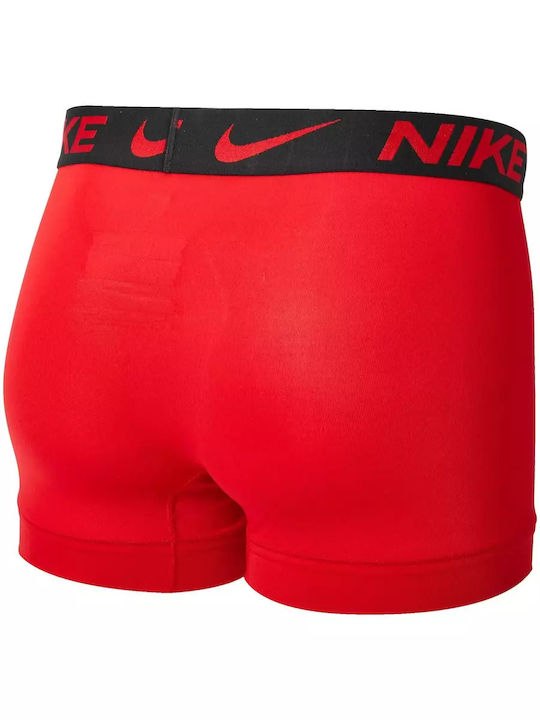 DriFit Essential Micro Trunk Herren Boxershorts Print, Grey, Red 3Packung