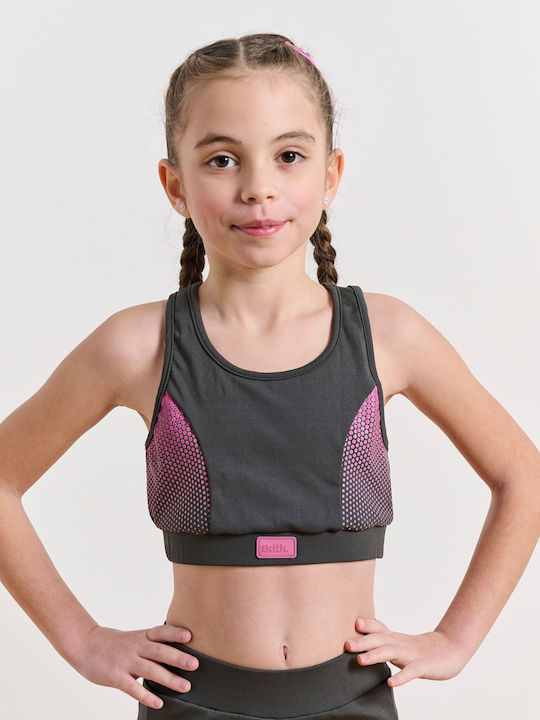 BodyTalk Kids' Bralette Coal