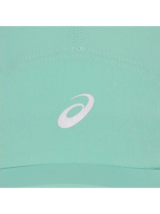 Șapcă de alergare ultra ușoară Asics verde
