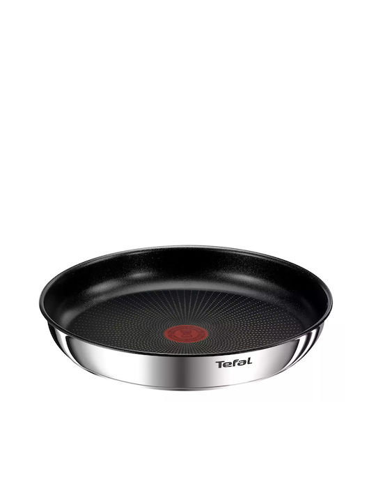 Tefal Ingenio Emotion+ Set de tigăi din oțel inoxidabil cu strat antiaderent L897S455 3buc