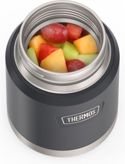 Thermos Δοχείο Φαγητού Inox Θερμός Γκρι 470ml