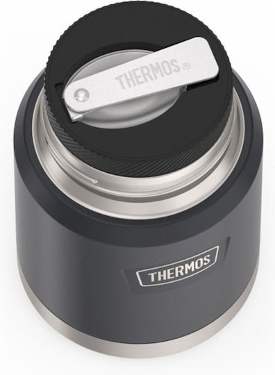 Thermos Δοχείο Φαγητού Inox Θερμός Γκρι 470ml