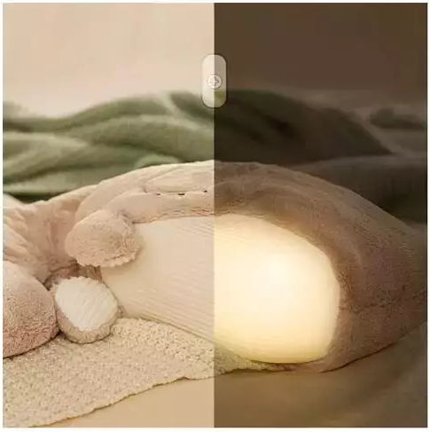 Topbright Jucărie de Somn din Țesătură cu Lumină și Senzor de Plâns pentru 0++ Luni