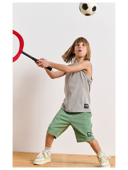 Kids' Set with Shorts Summer 3pcs Gray