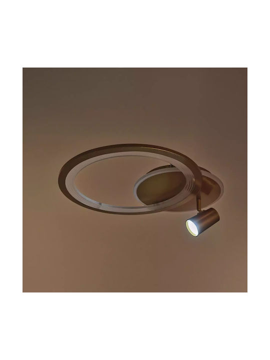 Deckenleuchte Gold mit Integrierter LED