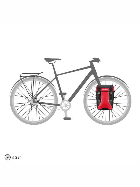 Ortlieb Rack Bag Fahrradkorb Rot