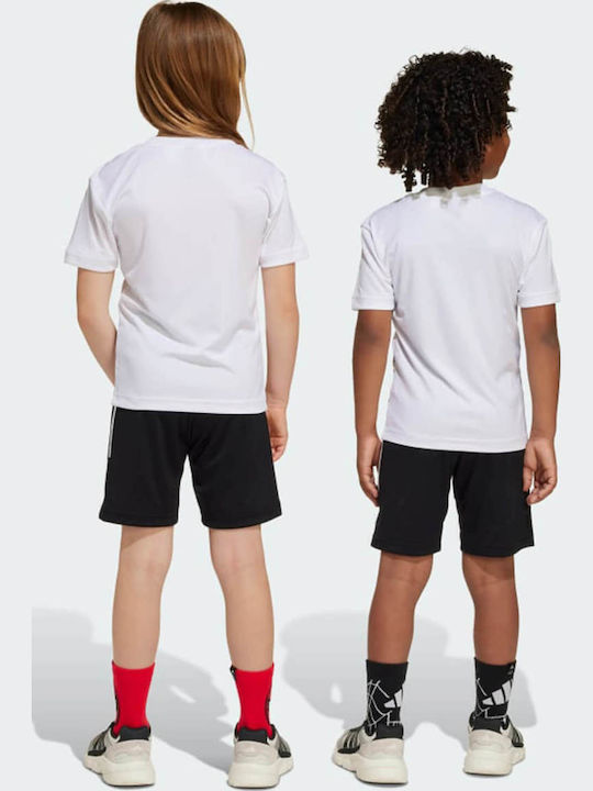 Kids' Set with Shorts Summer 2pcs White x Marvel Spider-Man