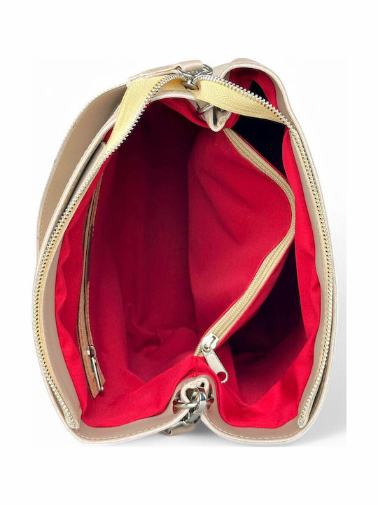 Women's Bag Shoulder Beige