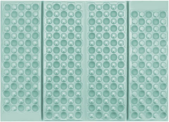 Spokey Foam Single Camping Sleeping Mat 38x28cm Thickness 1cm in Green color